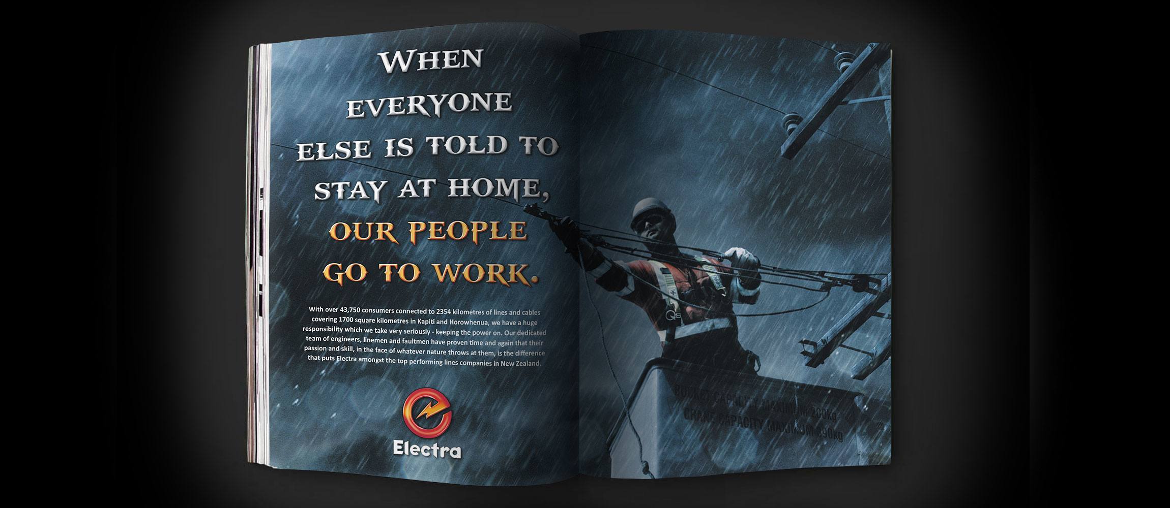 Electra, Branding, Print Design