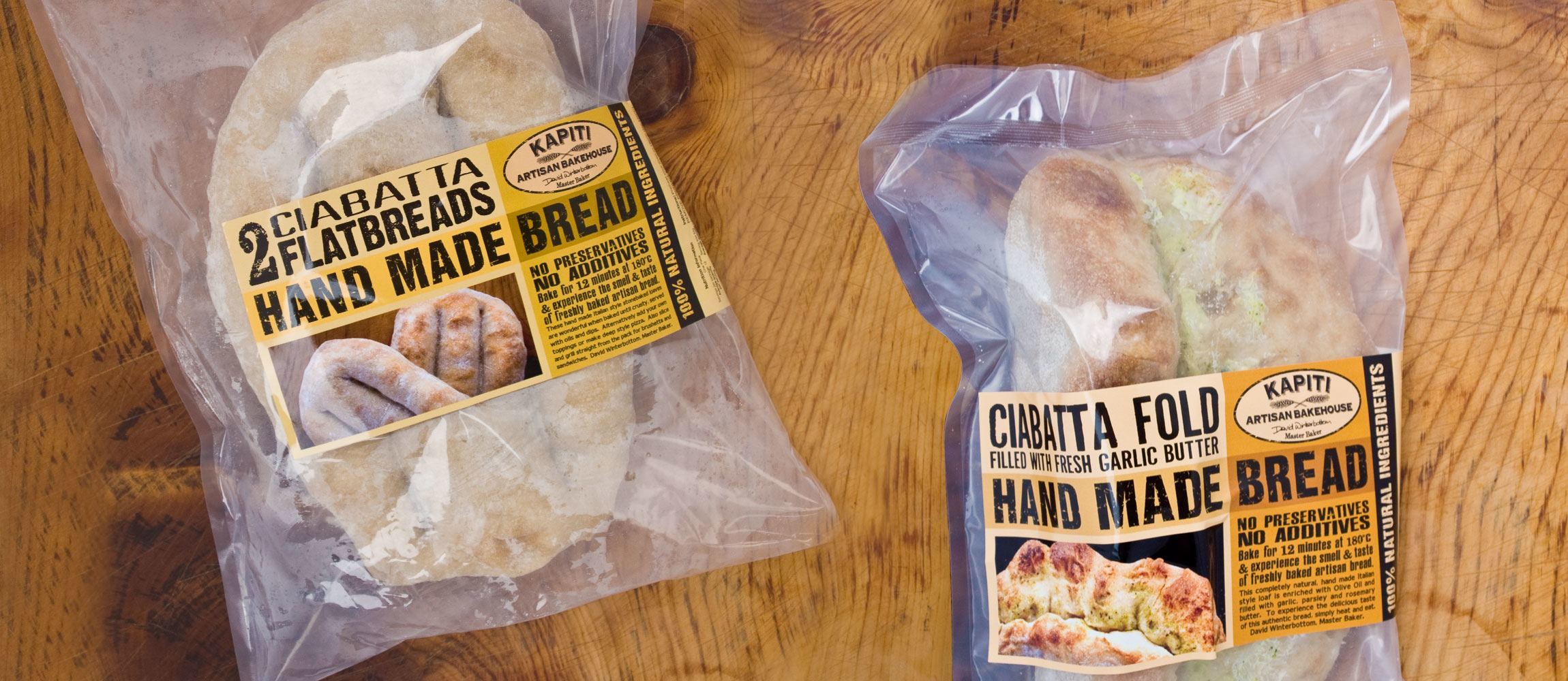 Packaging Design, Kapiti Artisan Bread, Luvly