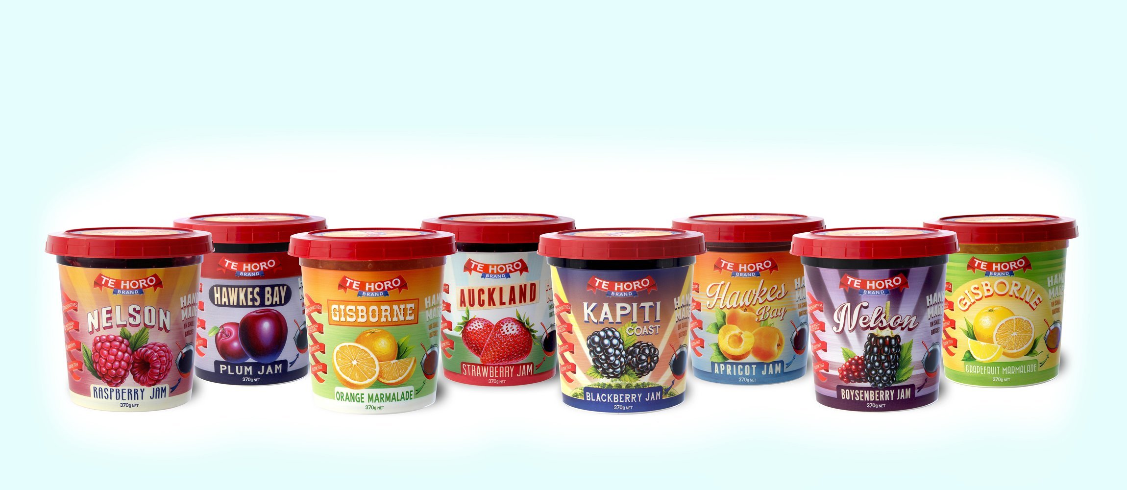 Te Horo Jam, Branding, Packing